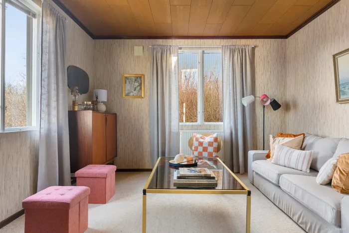 Tv-rum ommöblerat för en ny känsla – homestyling i Göteborg | Viva Design
